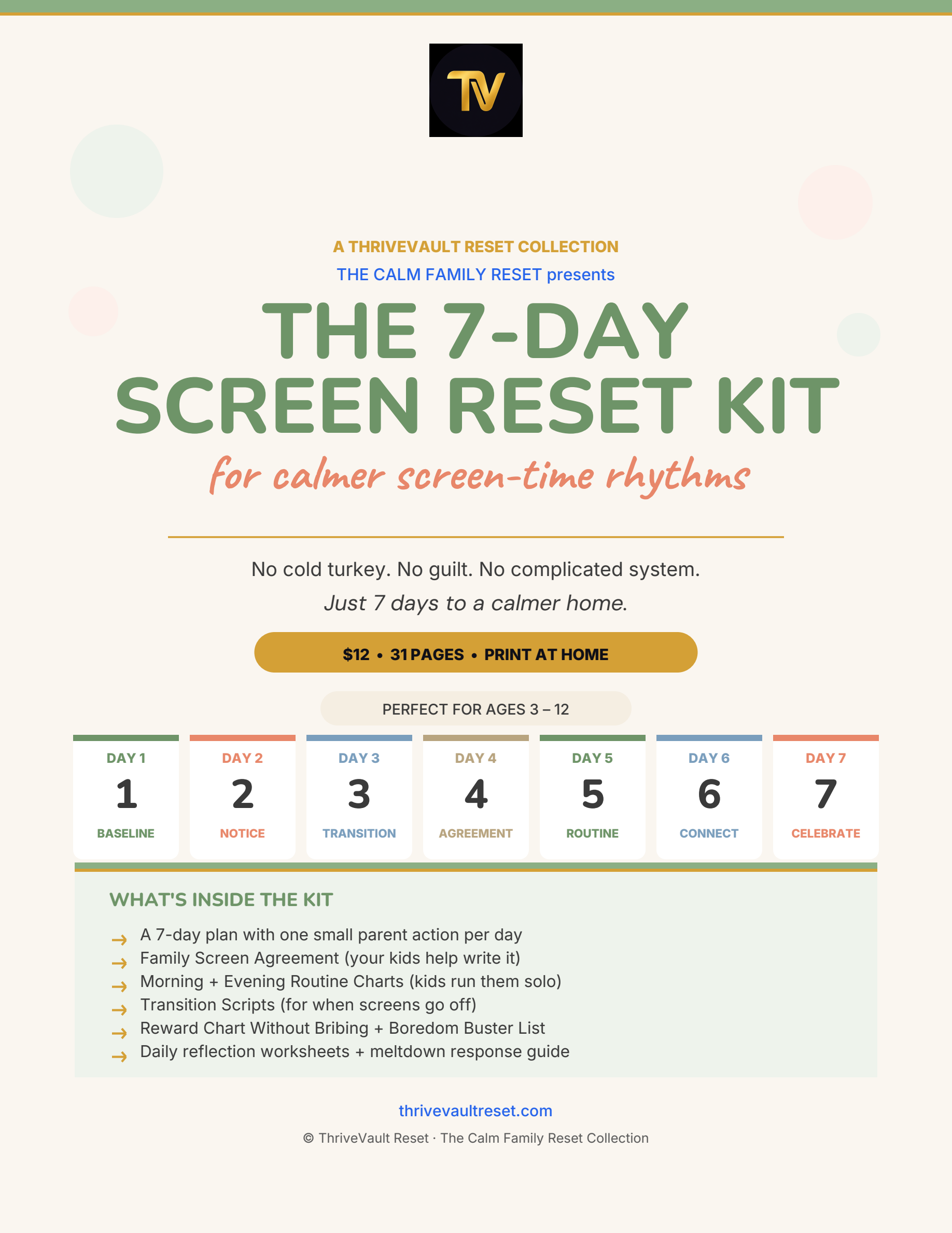 The Calm Family Reset Bundle